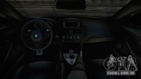 BMW M6 [Black] para GTA San Andreas