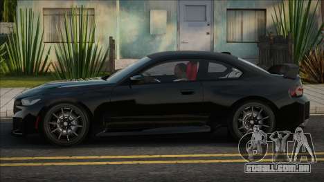 BMW M2 G87 Blek para GTA San Andreas