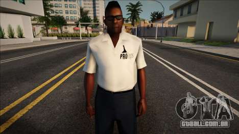 Casual Black Pedestrian para GTA San Andreas