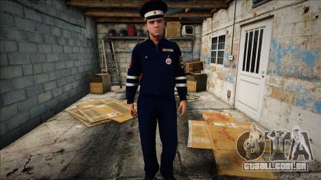 Inspetor de Polícia de Trânsito Sargento Major d para GTA San Andreas