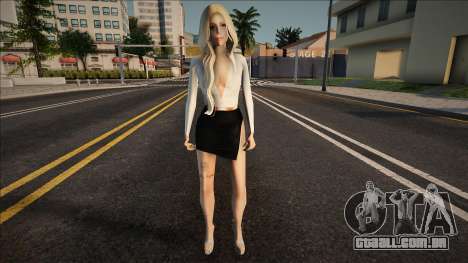 Menina bonita [v18] para GTA San Andreas