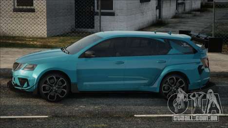 Skoda Octavia VRS BLue para GTA San Andreas