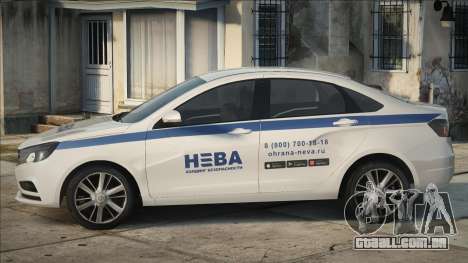 Lada Vesta em gráficos coloridos SB Neva para GTA San Andreas