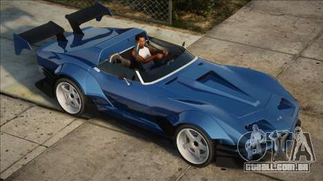 Chevrolet Corvette C3 Roadster Concept - A Wideb para GTA San Andreas