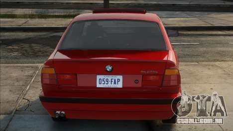 BMW E34 Red para GTA San Andreas