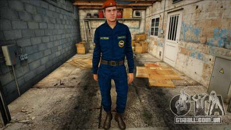 Pele de um funcionário do Ministério de Situaçõe para GTA San Andreas