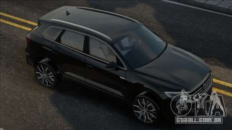 Volkswagen Touareg III Black para GTA San Andreas