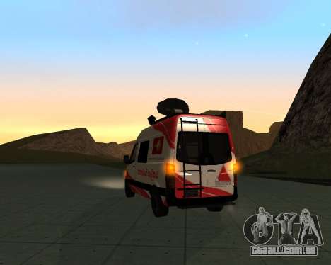 Sirasa TV News Van para GTA San Andreas