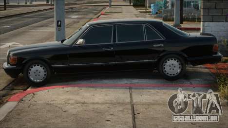 Mercedes-Benz W126 - Black para GTA San Andreas