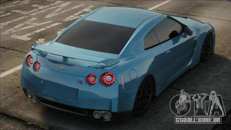 Nissan GT-R R-35 BLUE para GTA San Andreas