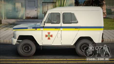 UAZ-3151 Guarda Nacional da Ucrânia para GTA San Andreas