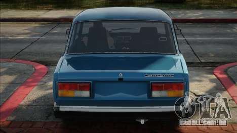 VAZ 2107 Estoque Azul para GTA San Andreas