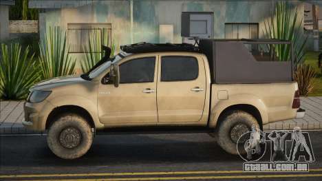 2015 Toyota Hilux VII Military Edition para GTA San Andreas