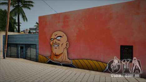 Mural of Nappa para GTA San Andreas