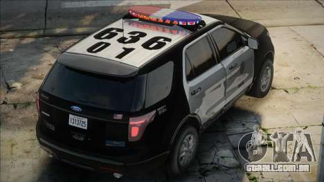 LAPD 2013 Ford Explorer para GTA San Andreas