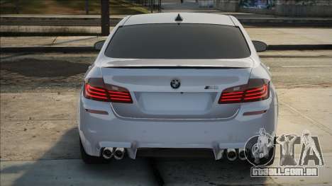 BMW M5 F10 Whit para GTA San Andreas