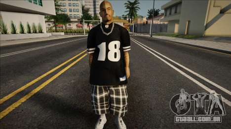 Barrio 18 Street Gang Man 2 para GTA San Andreas