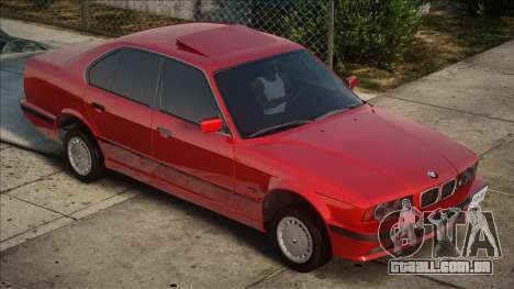 BMW E34 Red para GTA San Andreas