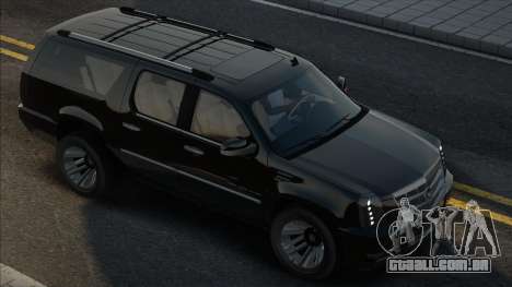 Cadillac Escalade ESV 2012 Black para GTA San Andreas