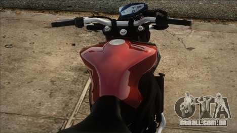 YAMAHA MT 09 ALET NALET [Realizim Motoru] para GTA San Andreas