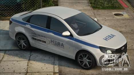 Lada Vesta em gráficos coloridos SB Neva para GTA San Andreas