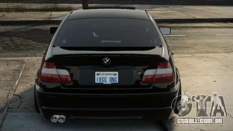 BMW E46 330D Black para GTA San Andreas