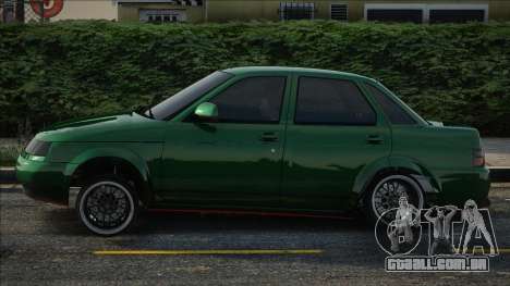 VAZ 2110 Verde para GTA San Andreas