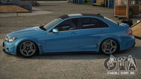 Mercedes-Benz C63 AMG Riot para GTA San Andreas