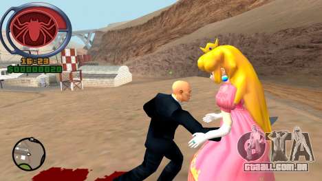 Peach de Super Smash Bros Melee para GTA San Andreas