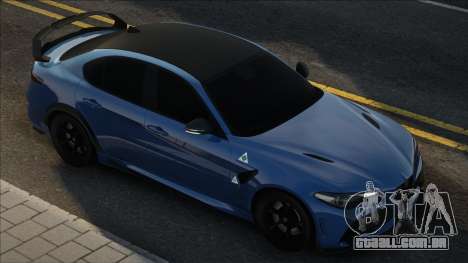 2020 Alfa Romeo Giulia GTA Blue para GTA San Andreas