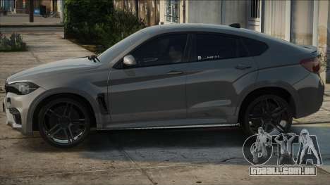 BMW X6M Silver para GTA San Andreas