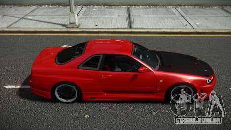 Nissan Skyline R34 Lanuga para GTA 4