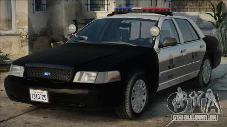 LAPD 2011 Ford Crown Victoria K-9 para GTA San Andreas