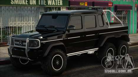 Mercedes-Benz G65 AMG 6X6 Blek para GTA San Andreas