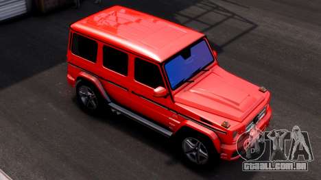 Mercedes-Benz G Class G65 AMG Red para GTA 4