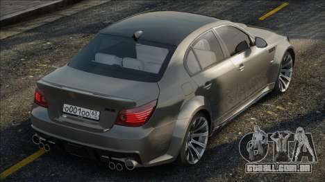 BMW M5 E60 Silv para GTA San Andreas