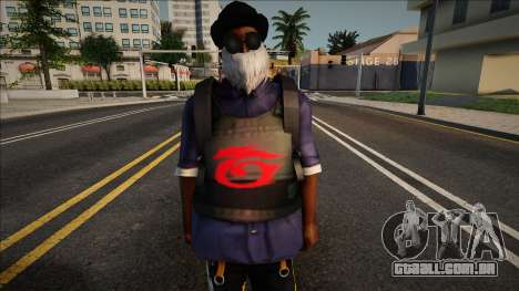 Big Smoke x Free Fire para GTA San Andreas