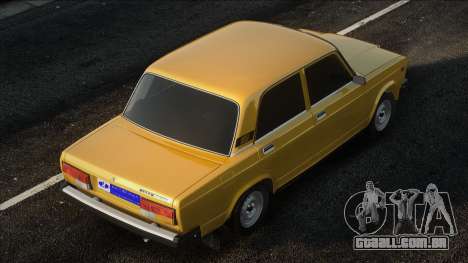 VAZ 2107 Amarelo em stock para GTA San Andreas