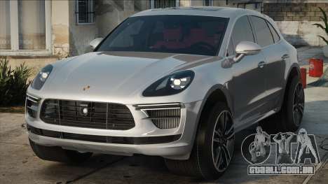 Porsche Macan Turbo 2019 White para GTA San Andreas