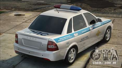 LADA Priora - polícia de trânsito em Arzamas para GTA San Andreas