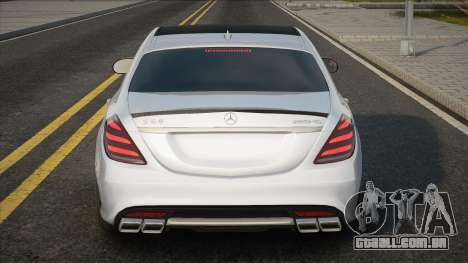 Mercedes-Benz S63 AMG White para GTA San Andreas