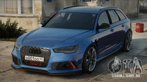 Audi RS6 C7 BL para GTA San Andreas