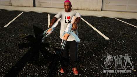 Armas duplas em suas mãos para GTA San Andreas