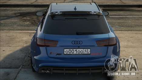 Audi RS6 C7 BL para GTA San Andreas