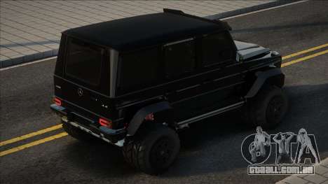 Mercedes-Benz G500 4x4 Black para GTA San Andreas