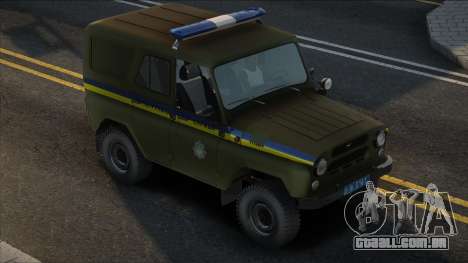 UAZ-31514 Serviço de Patrulha Policial da Ucrâni para GTA San Andreas