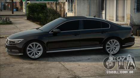 Volkswagen Passat B8 Black para GTA San Andreas