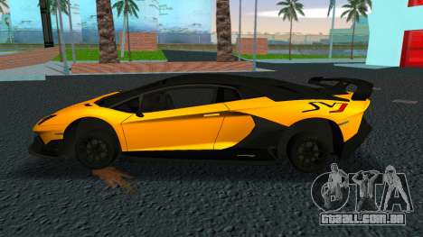 Lamborghini Aventador SVJ para GTA Vice City