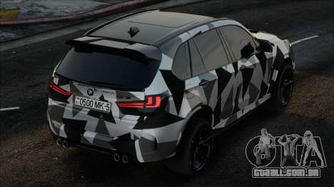 BMW X5M Vinyl para GTA San Andreas