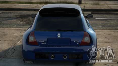 Renault Clio V6 Sport BLUE para GTA San Andreas